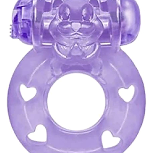 Anel Peniano com Vibrador e Estimulador de Clitoris