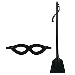 Kit Tiazinha Máscara E Chibata Sexy Fantasy