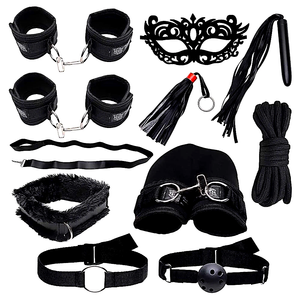 Kit Sado Bdsm Bondage 8 Itens Yaffa