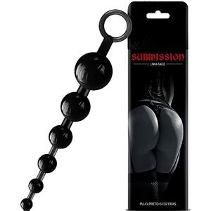Plug 06 Esferas Black Submission Sexy Fantasy