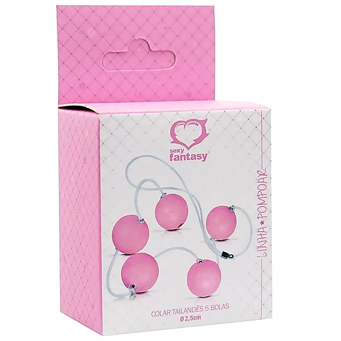 Bolinha Tailandesa Média 05 Unidades Sexy Fantasy