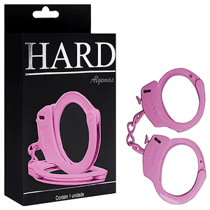 Algema De Metal Rosa Hard