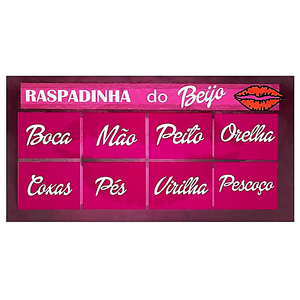 Raspadinha Do Beijo 01 Unidade