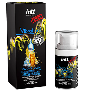 Vibration Power Vodka Com Energético Gel Excitante 17Ml - Intt