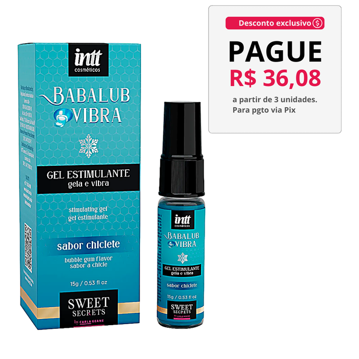 Babalub Vibra Ice 15g - Carla Geane - Intt