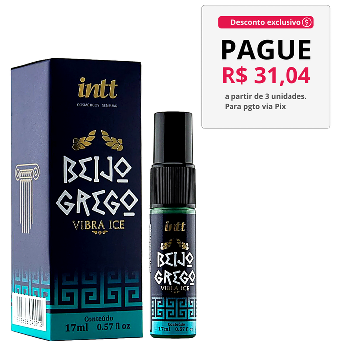 Beijo Grego Gel Vibra Ice 17Ml Intt