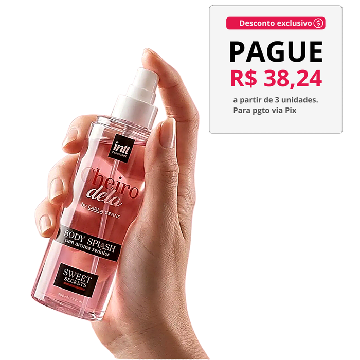 Body Splash Sedutor Cheiro Dela - Carla Geane - Intt