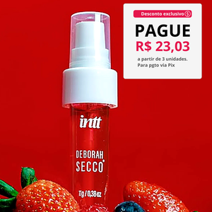 Calda Beijável Picante Com Efeito Hot Deborah Secco 11G Intt