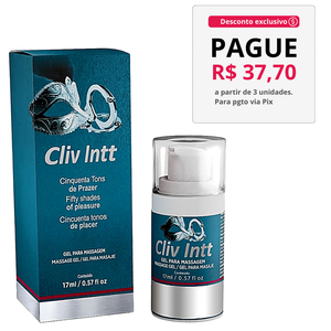 Cliv 50 Tons De Prazer Anestésico 17G Intt