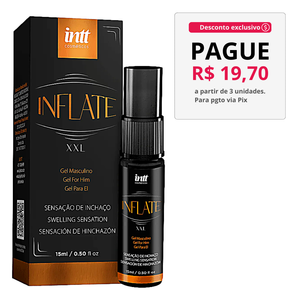 Gel Intensificador Inflate Sensação De Aumento E Inchaço No Pênis E Clitóris Intt