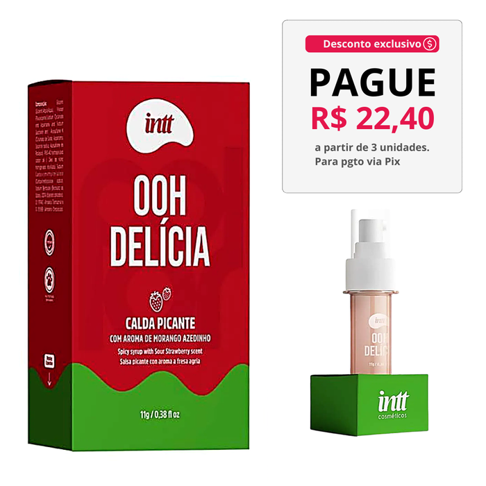 OOh Delicia Calda Picante Morango Azedinho