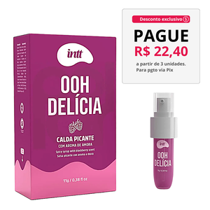 OOh Delicia Calda Picante Amora 11g Intt