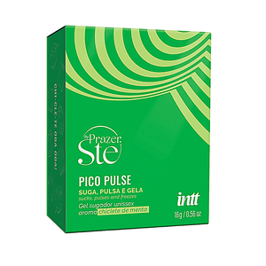 Pico Pulse Menta - Suga, Pulsa, Vibra e Gela - Intt