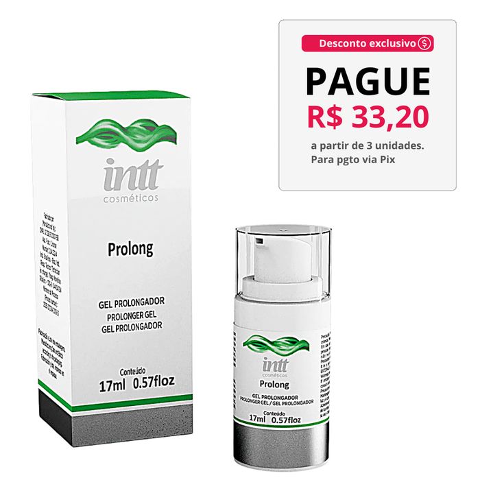 Prolong Gel Prolongador De Ereção - Intt