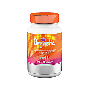 Orgastic Cápsulas Suplemento Feminino Melhora Libido Feminina 60 Cápsulas - Intt