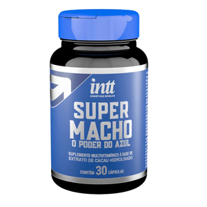 Super Macho Cápsulas Suplemento Masculino Prolonga Ereção Intt