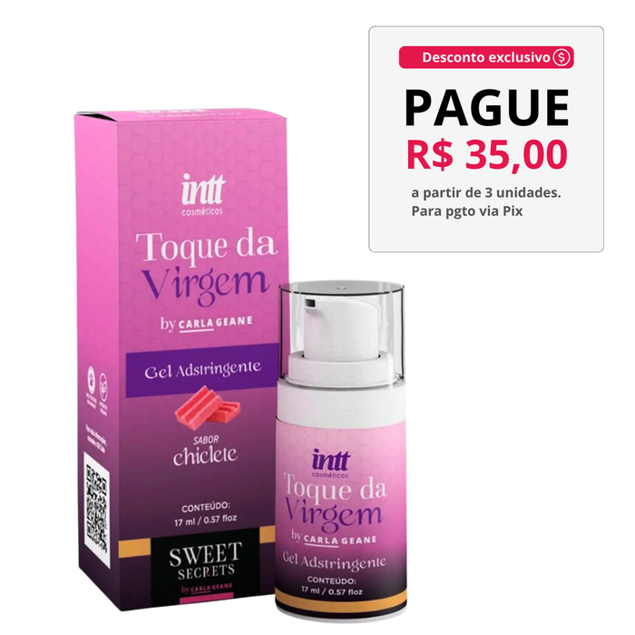 Toque Da Virgem Gel Adstringente Chiclete - Carla Geane - Intt