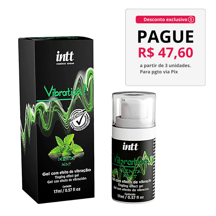 Vibration Gel Excitante Menta 17Ml Intt