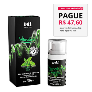 Vibration Gel Excitante Menta 17Ml Intt