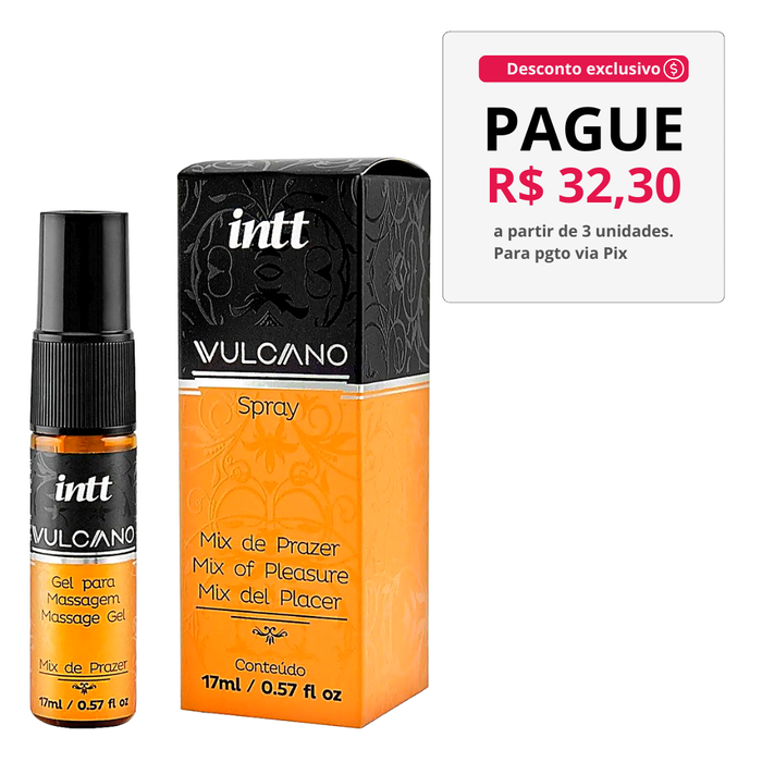 Vulcano Excitante Unissex 15Ml Intt