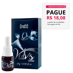Vulv's Excitante Feminino 50 Tons 15gr - Intt