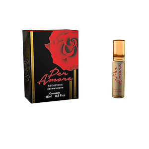 Perfume Afrodisíaco Per Amore Feminino 15 ml - Intt