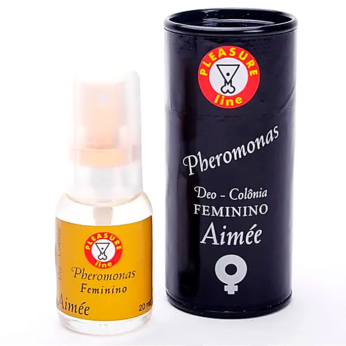 Perfume Afrodisíaco Feminino Com Feromonio Aimeé 20Ml