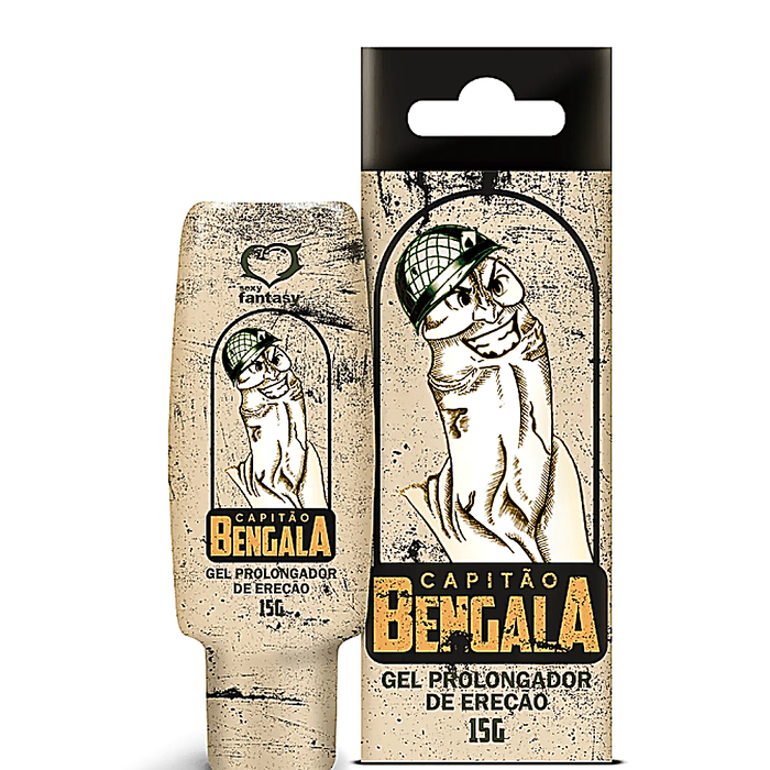Capitão Bengala Gel Prolongador De Ereção 15G Sexy Fantasy