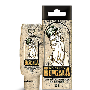 Capitão Bengala Gel Prolongador De Ereção 15G Sexy Fantasy