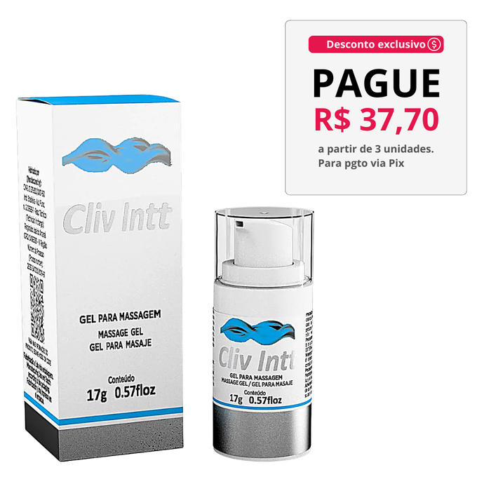 Cliv Intt Gel Anestésico Anal 17G Intt