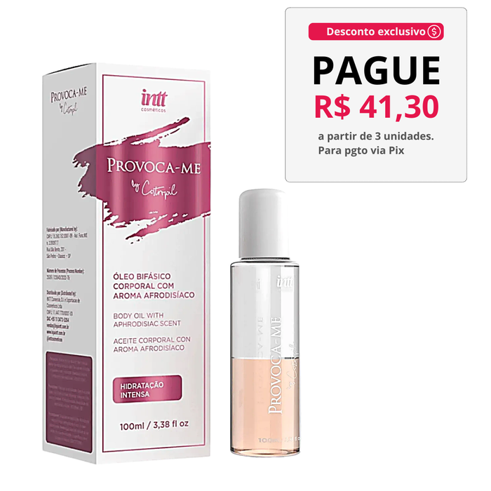 Provoca-me Oléo Bifásico Hidratante E Afrodisíaco 100Ml Intt