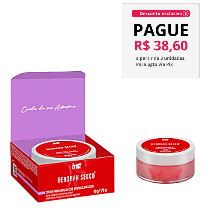 Creme Para Virilha Com Efeito Clareador Deborah Secco 50G Intt