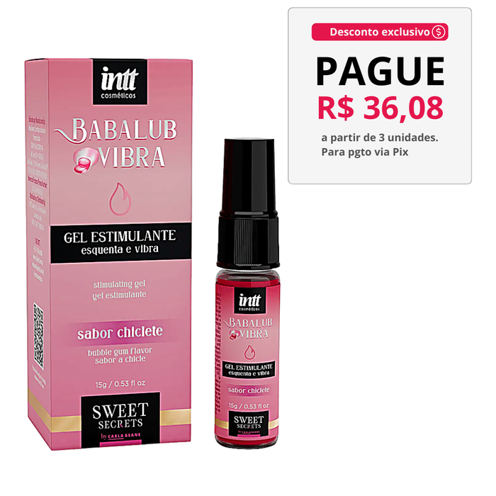 Babalub Vibra Hot 15g - Carla Geane - Intt