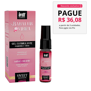 Babalub Vibra Hot 15g - Carla Geane - Intt