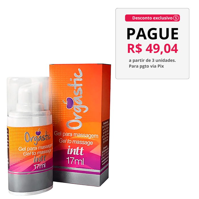 Gel Orgastic Estimula Orgasmo E Líbido Feminin 17Ml Intt