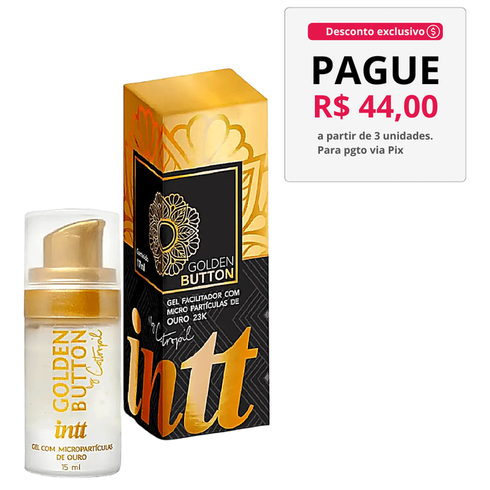 Gold Button - Com Micropartículas de Ouro 23k by Castropil