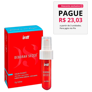 Calda Beijável Picante Com Efeito Hot Deborah Secco 11G Intt