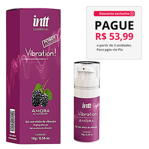 Vibration Amora Excitante Beijavel 16g Intt