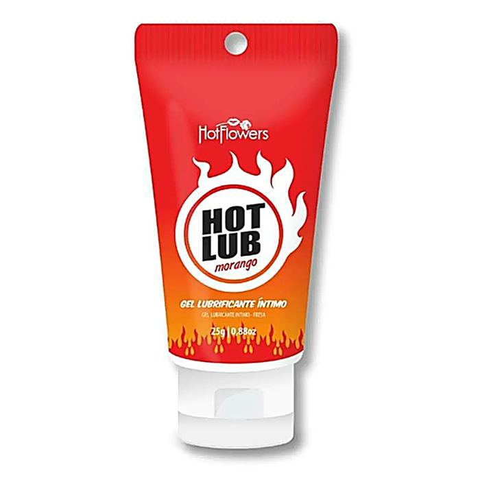 Hot Lub Gel Deslizante Beijável 25Gr Hot Flowers