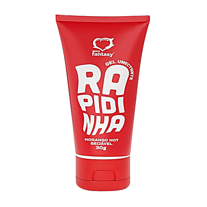 Gel Lubrificante Rapidinha Morango 30g - Sexy Fantasy