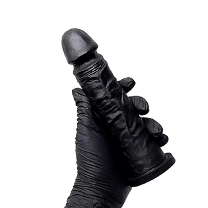 Prótese Realístico Preto Maciço - 18,5cm X 4,2cm