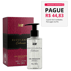 Suculenta Gel Deslizante com Aloe Vera e Pantenol by Calianer 110g Intt