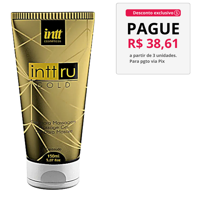 InttRu Gel Para Massagem Nuru - Intt
