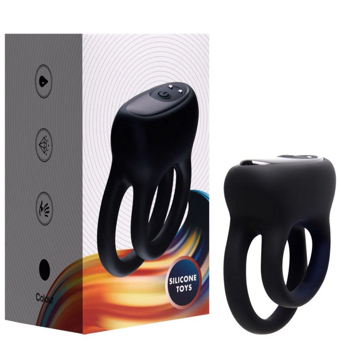 Anel Peniano Duplo 9 Modos De Vibração Usk Vipmix