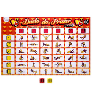 Jogo Duelo Do Prazer 36 Posições Diversão Ao Cubo