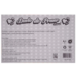 Jogo Duelo Do Prazer 36 Posições Diversão Ao Cubo