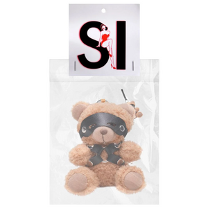 Chaveiro Ursinho Pelúcia Sado 10 X 9Cm Sexy Import