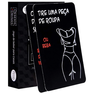 Jogo Desejos E Drinks Para Casais Diversão Ao Cubo