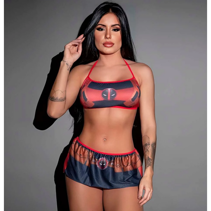 Fantasia Fetiche Deadpool Pimenta Sexy
