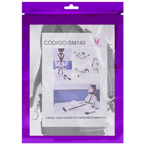 Kit De Bondage Com 7 Peças Sado Youvibe Vipmix